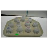 LLADRO bells, dated 1987 - 1997 - 11 total pieces