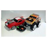 Remote control G.T. 350 car, and Road Rippers Wild
