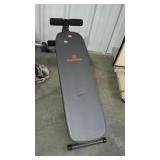 Incline sit up bench. Apex brand.