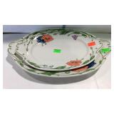 Villeroy & Boch "Amapola" meat platters, 14" & 17"