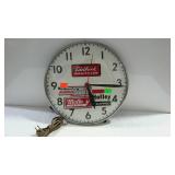 Eldelbrock manifolds advertisement clock - 15"