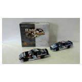 Earnhardt Sr, and Jr, Shadow Box Display with the