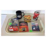 Mark Martin Racing Collectibles, coffee mug, soda