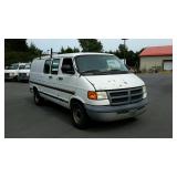 2000 Dodge 1500 Utility Work Van, 5.2 L V-8