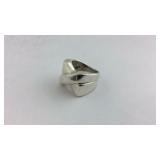 Sterling Silver X Ring Size 6