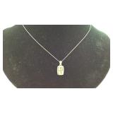 "Dance like No One is Looking" Sterling Silver 18