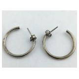 Sterling Silver Hoop Earrings