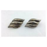Sterling Silver Clip On Earrings