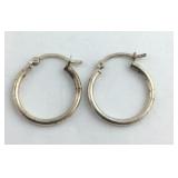 Sterling Silver Hoop Earrings