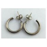 Sterling Silver Hoop Earrings