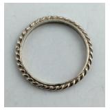 Sterling Silver Ring Size 10