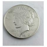 1926 S Silver Peace Dollar