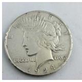 1924 Silver Peace Dollar