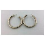 Sterling Silver Hoop Earrings