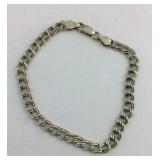 Sterling Silver 8 inch Charm Bracelet