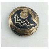 Sterling Silver Enamel Pin