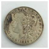 1886 Silver Morgan Dollar