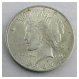 1922 Silver Peace Dollar
