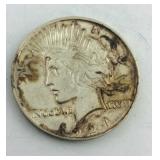 1924 Silver Peace Dollar