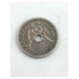 1853 Seated Liberty Dime