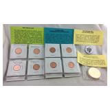 Mixed coin lot with foreign coins, medallions,