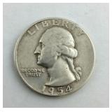 1954 Washington Quarter