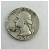 1959D Washington Quarter