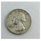 1961 D Washington Quarter