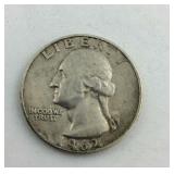 1962 Washington Quarter