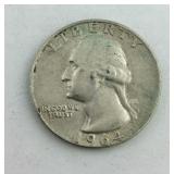 1964 D Washington Quarter