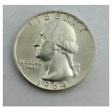 1964 Washington Quarter