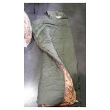Two vintage Coleman sleeping bags. with duck