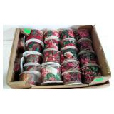 Flat of ribbon. Mostly holiday style. Some