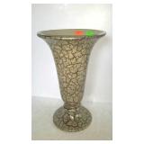 Heager pottery footed vase - 14" tall