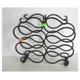 Wine rack, holds 10 bottles
