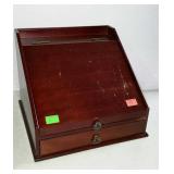 Jewelry box with slanted top - 13 x 12 x 10