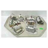 Eight Norman Rockwell collection miniature