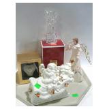 Christmas figures - Wedgwood ornament, Mikasa