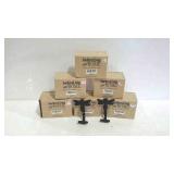Iron bumble bee wall hanger hooks - six pair total