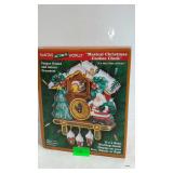 Musical Christmas Cuckoo Clock with box