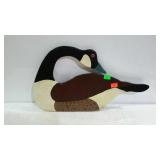 Country craft style goose shaped wooden cut-out-
