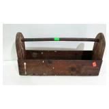 Wood tool tote - 22 x 6 x 11