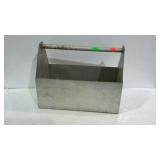 Metal tool tote - 16 x 8 x 12