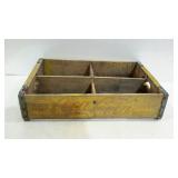 Coca-Cola crate with divided sections