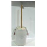 3 gallon crown seal butter churn crock with drop