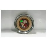 Portrait print - medallion style, framed - 10"