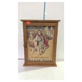 Wall hung spice cabinet with Grape-Nuts
