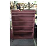 Wooden storage Shelf, tapered front design with