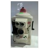 Cookie Jar, ceramic pottery in design of a old