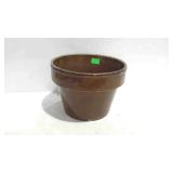 Pottery planter pot 9" dia